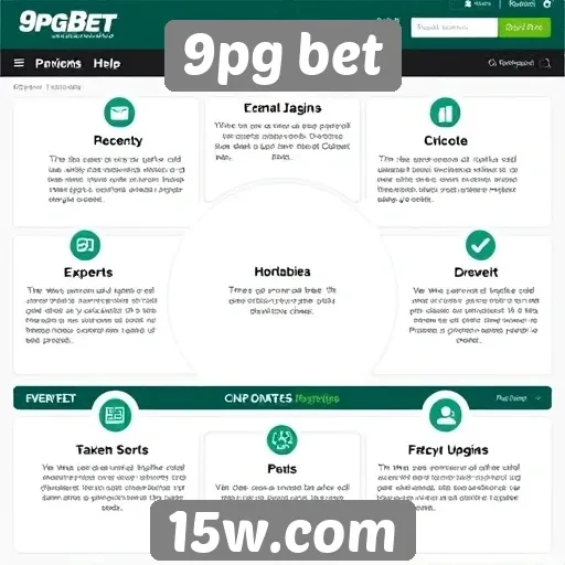 Análise de recursos do site 9pg bet
